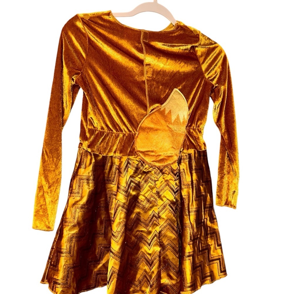 Pokemon Eevee Girl's Glitter Costume Halloween Dress medium 7/8 kids dress up